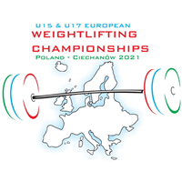 2021 European Youth Weightlifting Championships Logo