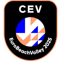 2025 Beach Volleyball European Championships Logo