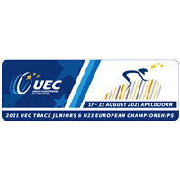 2021 European Track Cycling Junior Championships Logo