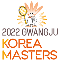 2022 BWF Badminton World Tour - Korea Masters Logo