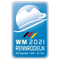 2021 Luge World Championships Logo