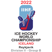 2022 Ice Hockey World Championship - Division II B Logo