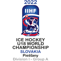 2022 Ice Hockey U18 World Championship - Division I A Logo